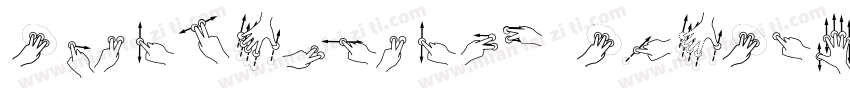 HACKSAW GLYPHS字体转换